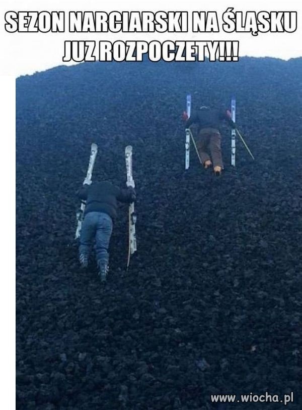 Slalom między hałdami