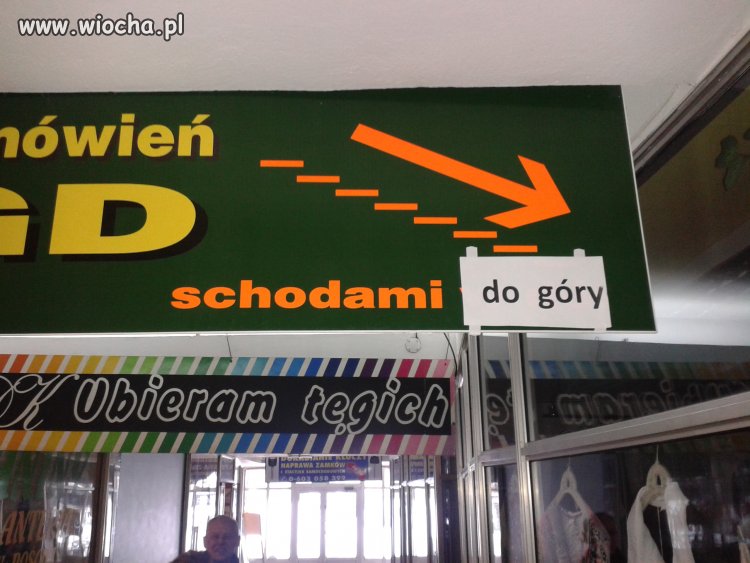 Schodami ...