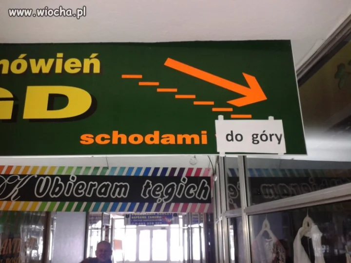 Schodami ...
