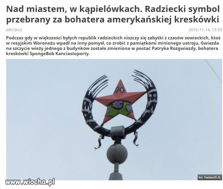 Sowiecka Gwiazda stałą się Patrykiem 