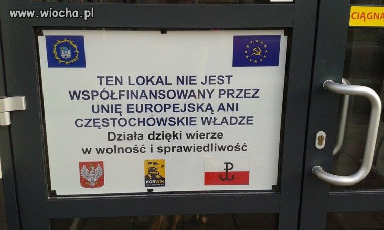 Lokal w Częstochowie.