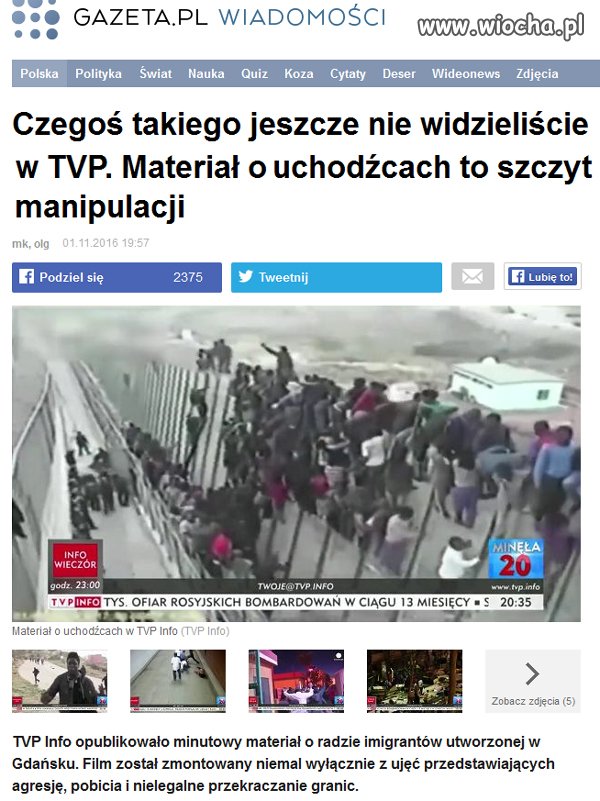 Przyganiał kocioł garnkowi, oczywiście w ramach...