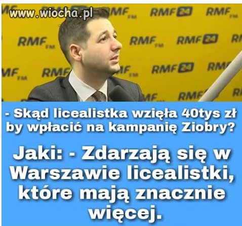 Czyżby minister korzystał np. z tzw ,,z usług,,