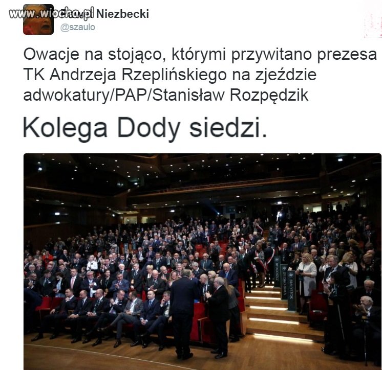 Prezydent siedzi...