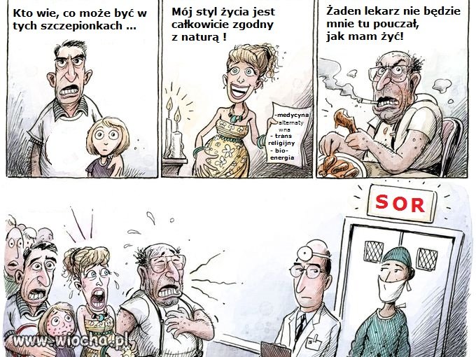 Samo (oka) leczenie