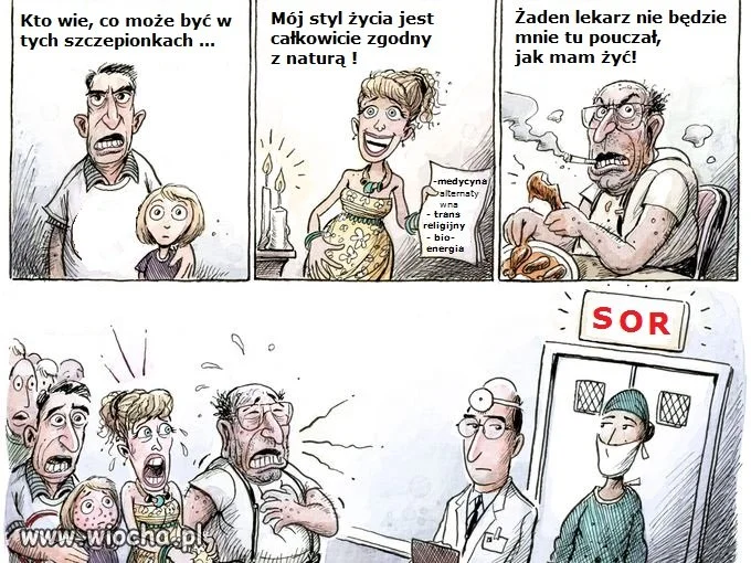 Samo (oka) leczenie