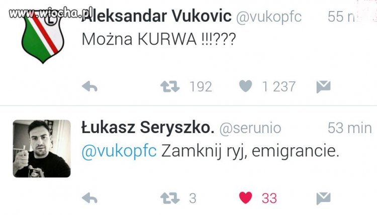 Odpowiedział emigrantowi - emigrant