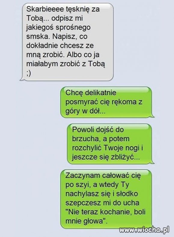 Sprośna wiadomość