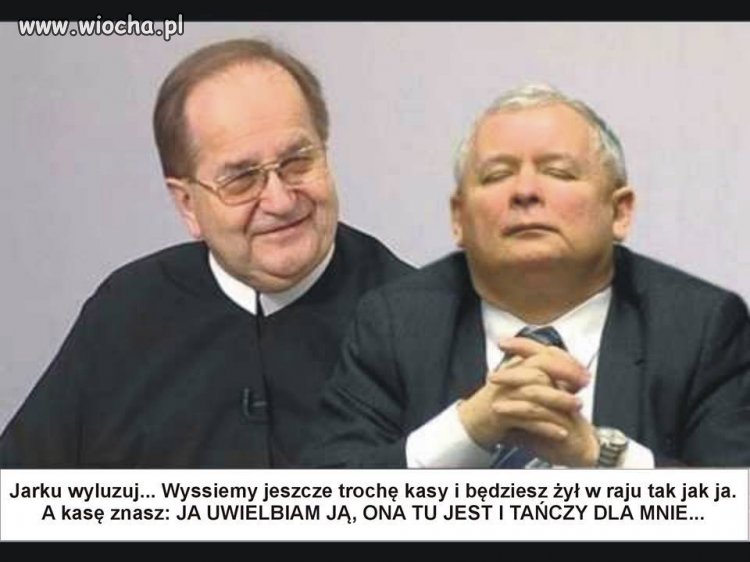 Raczej...on czuje we