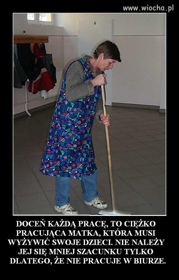 Każdego ciężko pracującego należy docenić...