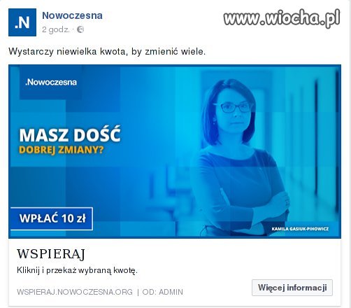 Czyżby pieniążki się kończyły? 