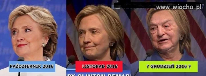 Z Hillary Clinton coraz gorzej