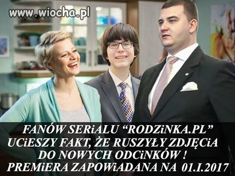 Zdradzamy tytuły:1.Rodzinka na swoim