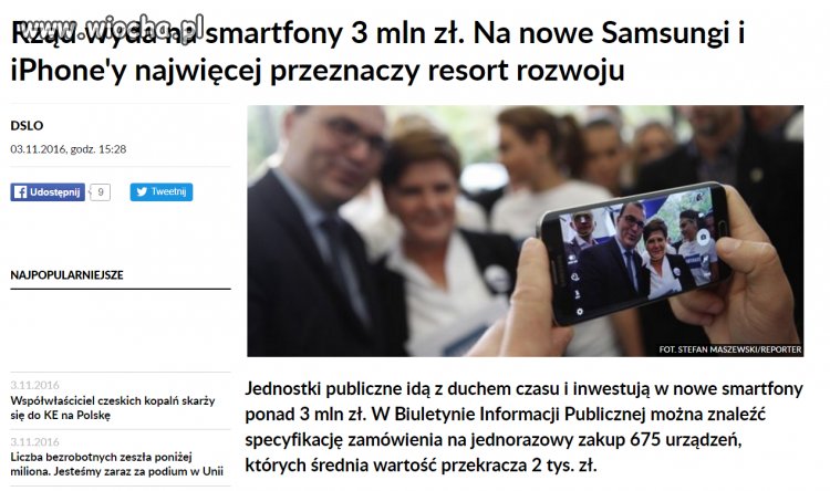 Najlepiej za publiczne pieniądze,