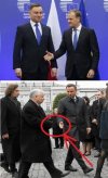 PAD udawał wielkiego  Kozaka i nie umiał podać ręki...
