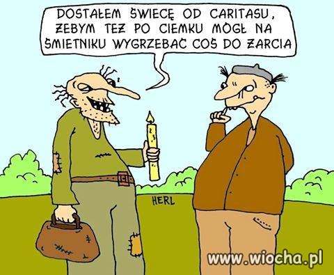 WOŚP vs Caritas