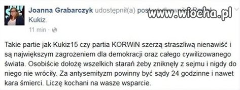 Tolerancyjna mowa nienawiści.