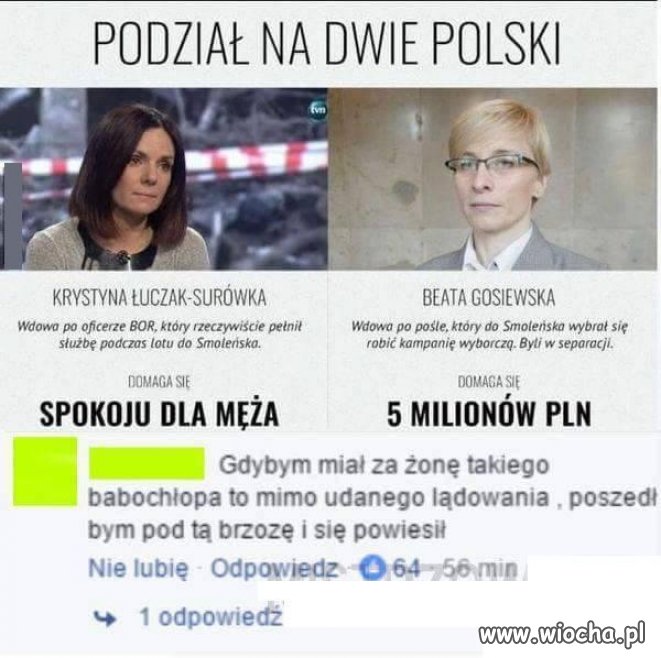 Takie dwa porównania.