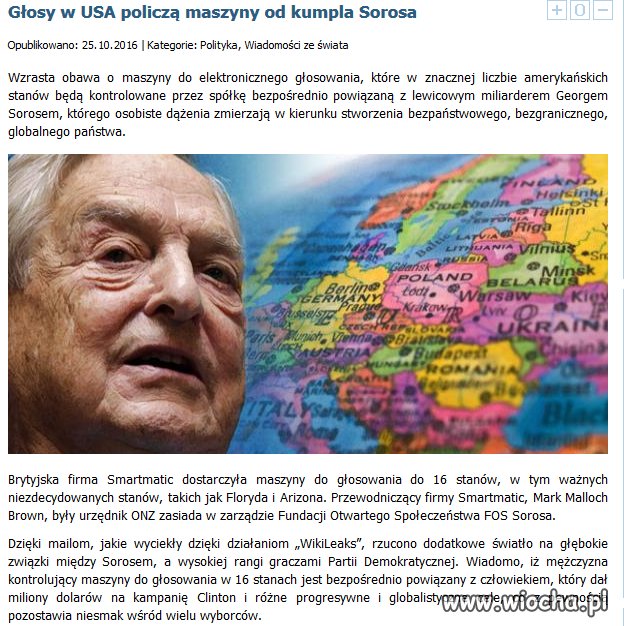 Czyli wygra satanistka Clinton.