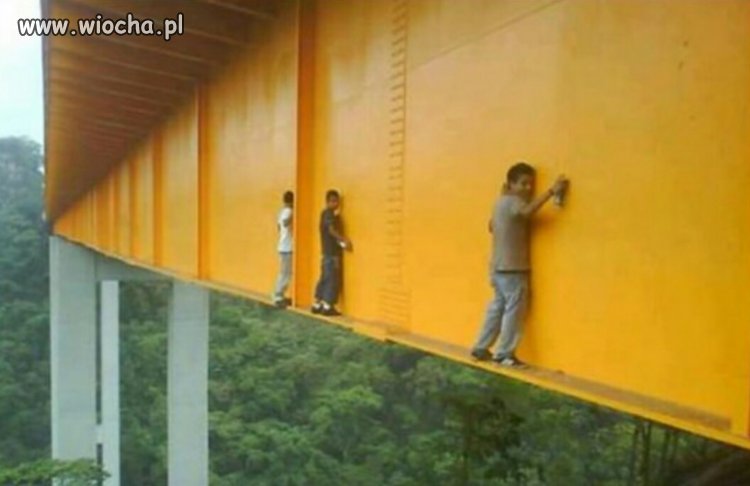 Czego się nie robi dla dobrego grafitti