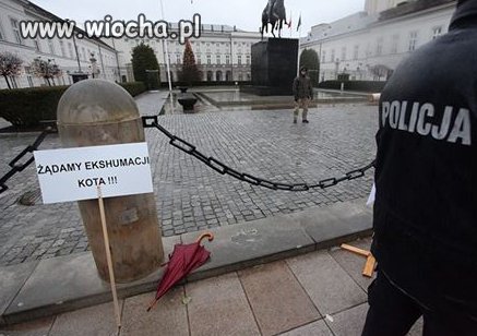 Policja mnie przegoniła...