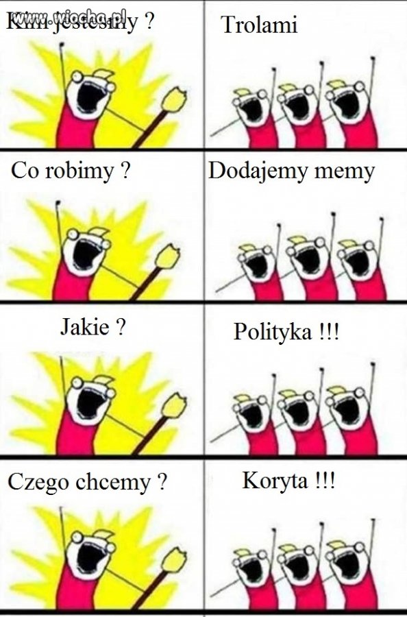 Czy tylko mnie męczy ta polityka w poczekalni 
