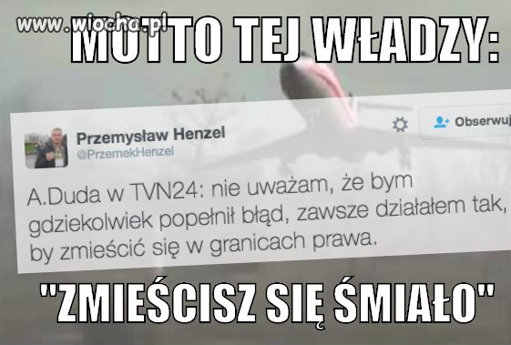 To było jeszcze zanim wyszła afera