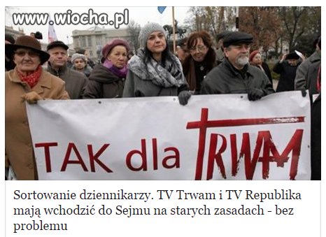 Tvp też pewnie dla niepoznaki...po cichu