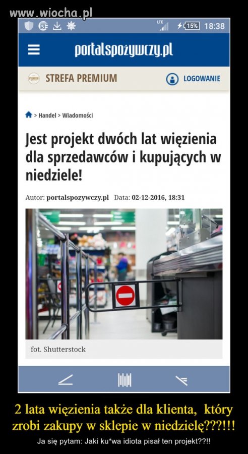 Już większych idiotów u władzy nie jestem w stanie