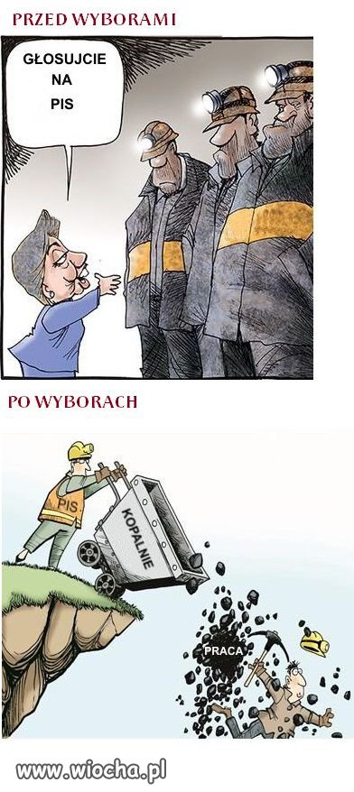 Co tam u górników?