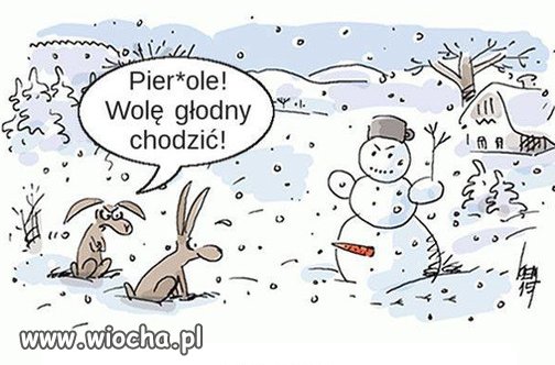 Głodny nie jesteś sobą.