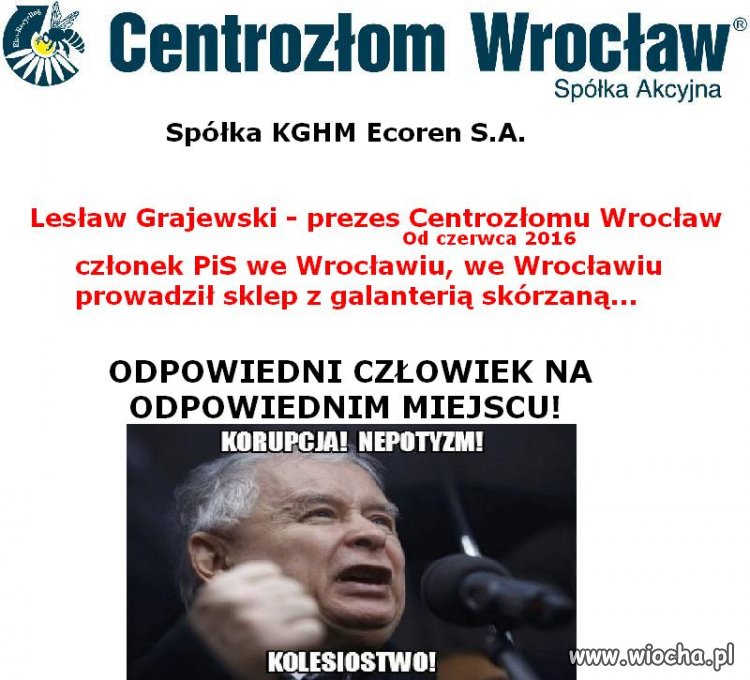 Fachowcy na odpowiednich stanowiskach.