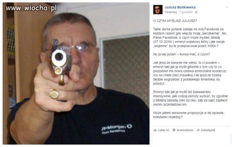 O czym myśli emeryt ?