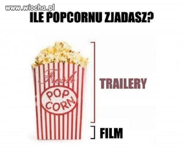Popcorn w kinie 