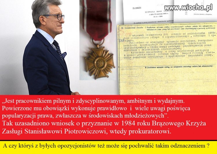Odznaczenia pewnie dawali za pierdzenie w stołek