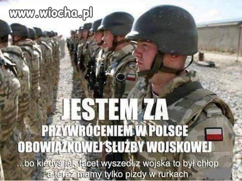 Jestem za,a nawet...