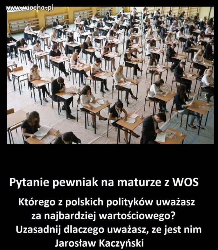 Uwaga maturzyści
