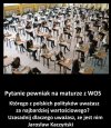 Uwaga maturzyści