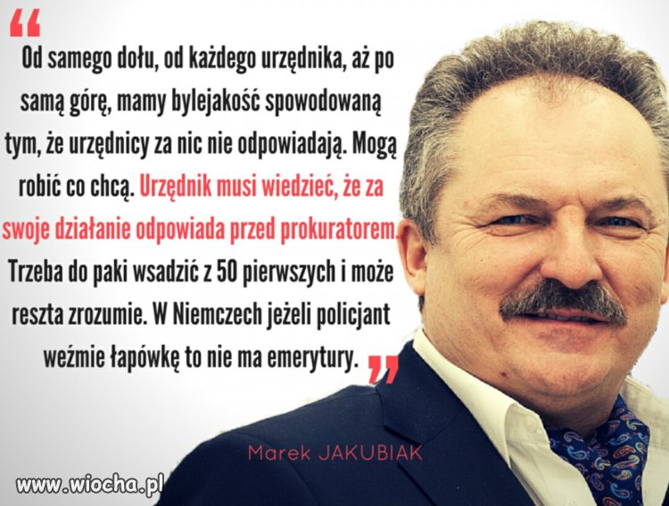Mądrego zawsze miło posłuchać.