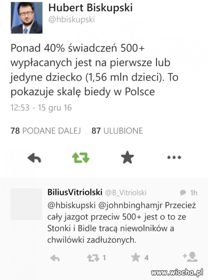 Wg. posłow platformy nie ma biedy w Polsce 
