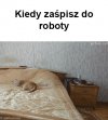 Kiedy zaśpisz...