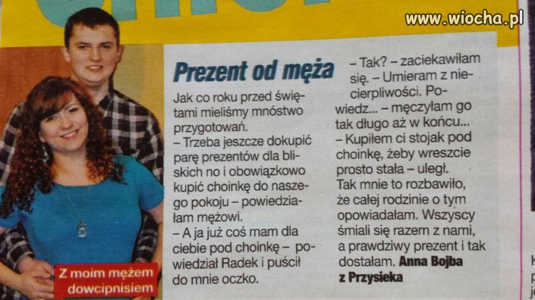 To Ci dowcipniś. Święta coraz bliżej, takich