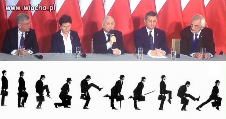 Rząd śmiesznych kroków 