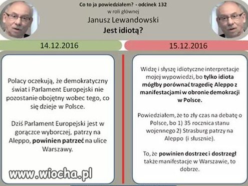 Co to ja powiedziałem.