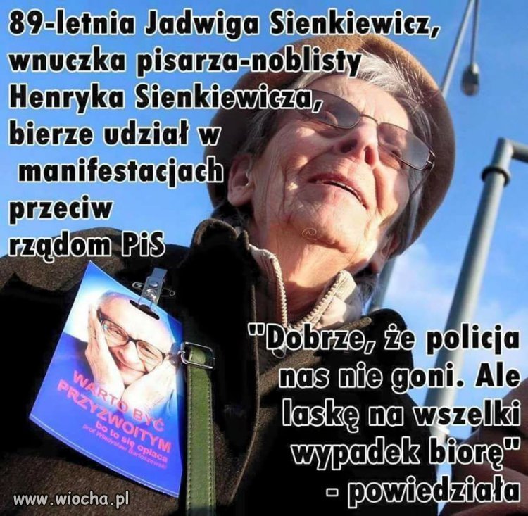 Czy niebawem znajdzie się na nią teczka? 