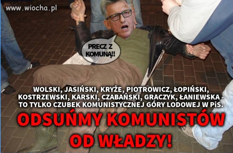 Same dobre komuchy bo popierają pis