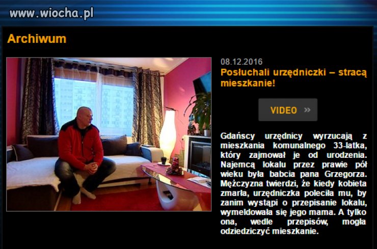 Bo urzędnik zawsze chce dla Nas jak "najlepiej"