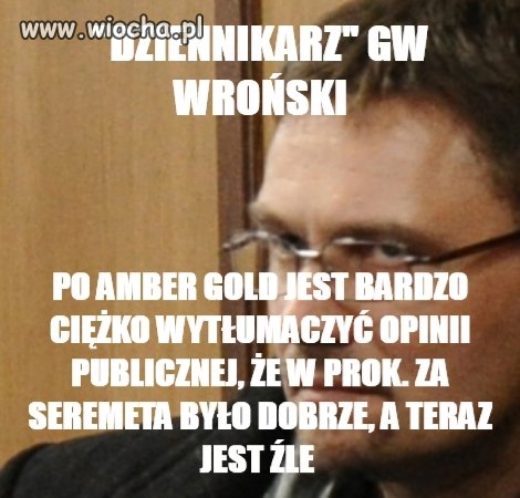Raczej wmówić, ale Polacy nie są głupi. A jak było