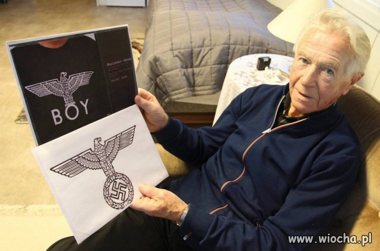 Lewacka firma BOY używa nazistowskiego orła...