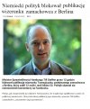 W Niemczech blokowali wizerunek zamachowca